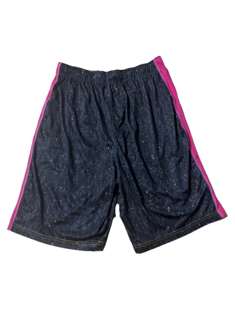Nike Dri-FIT Livestrong Athletic Shorts Men’s Size L Black Pink Graphic